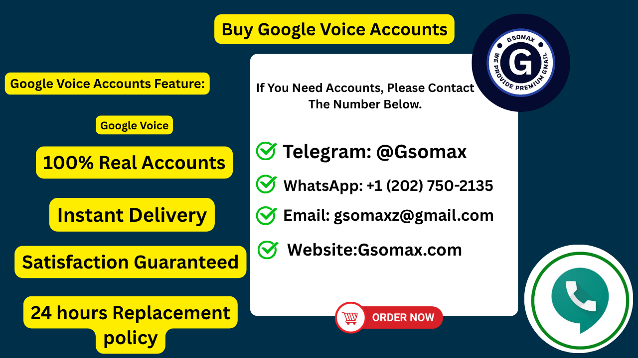 Buy Google Voice Accounts