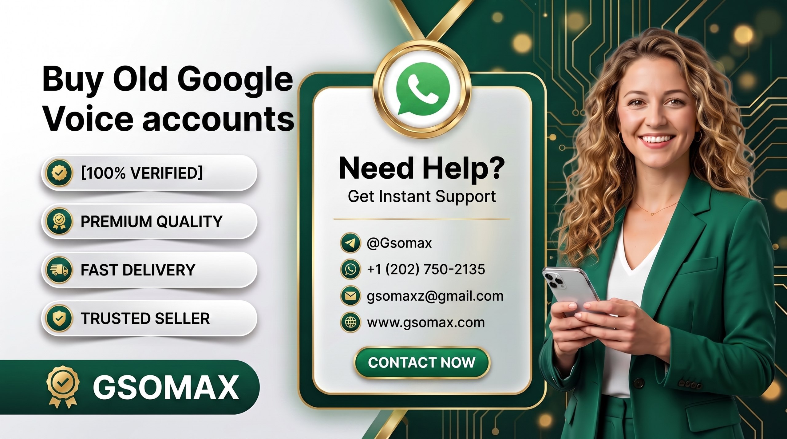 Buy Google Voice Accounts