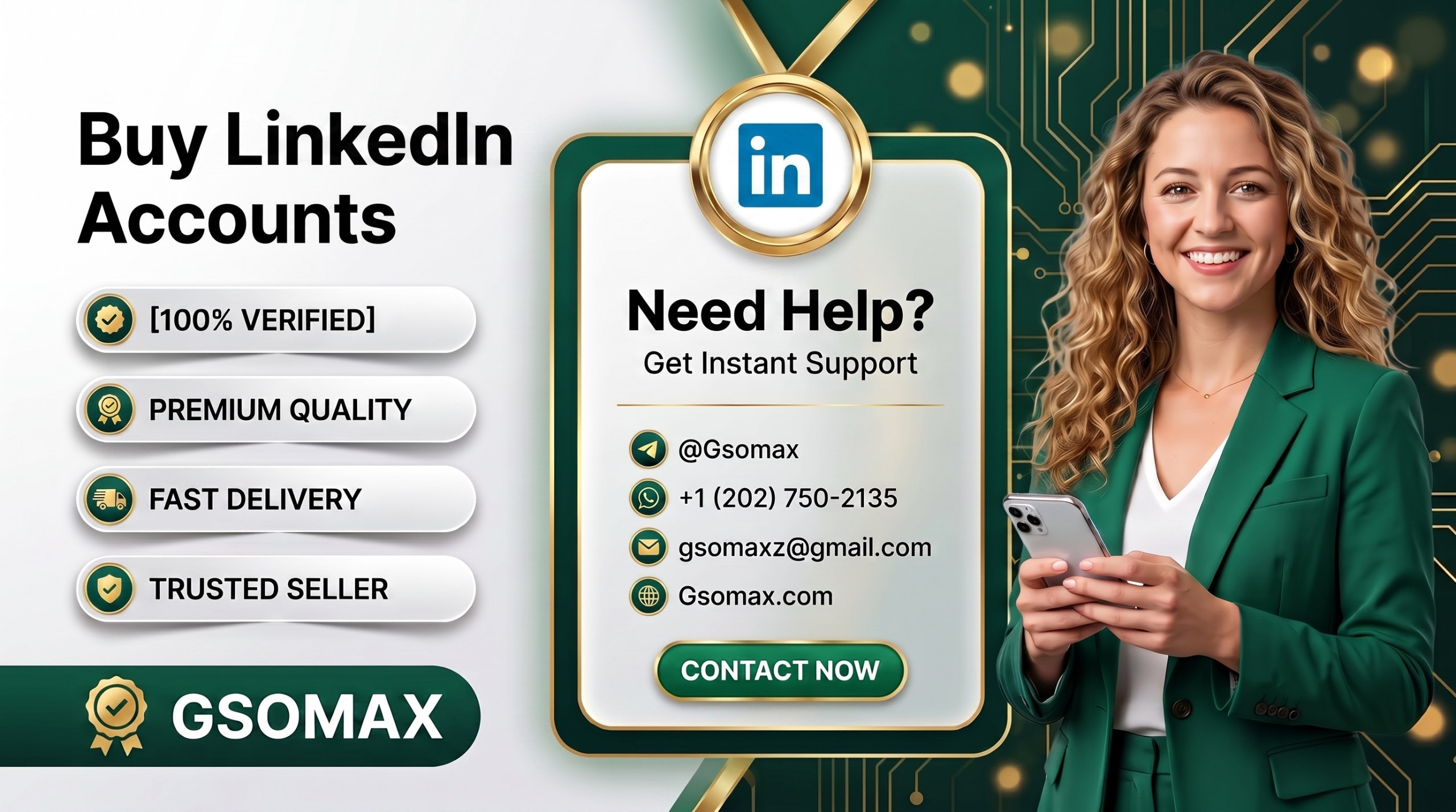 Buy linkedin Accounts (New)